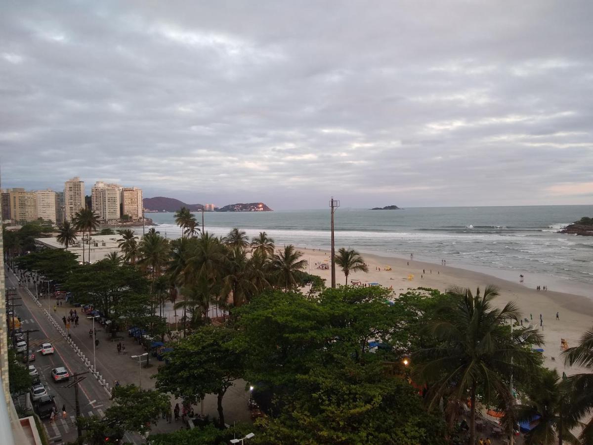 Apartamento Frente Ao Mar Apartment Guaruja Luaran gambar
